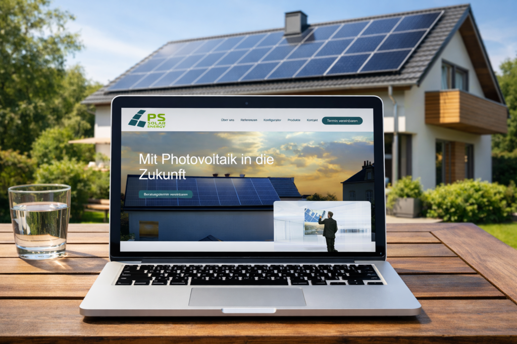 Neue Webseite von PS Solar ist live!