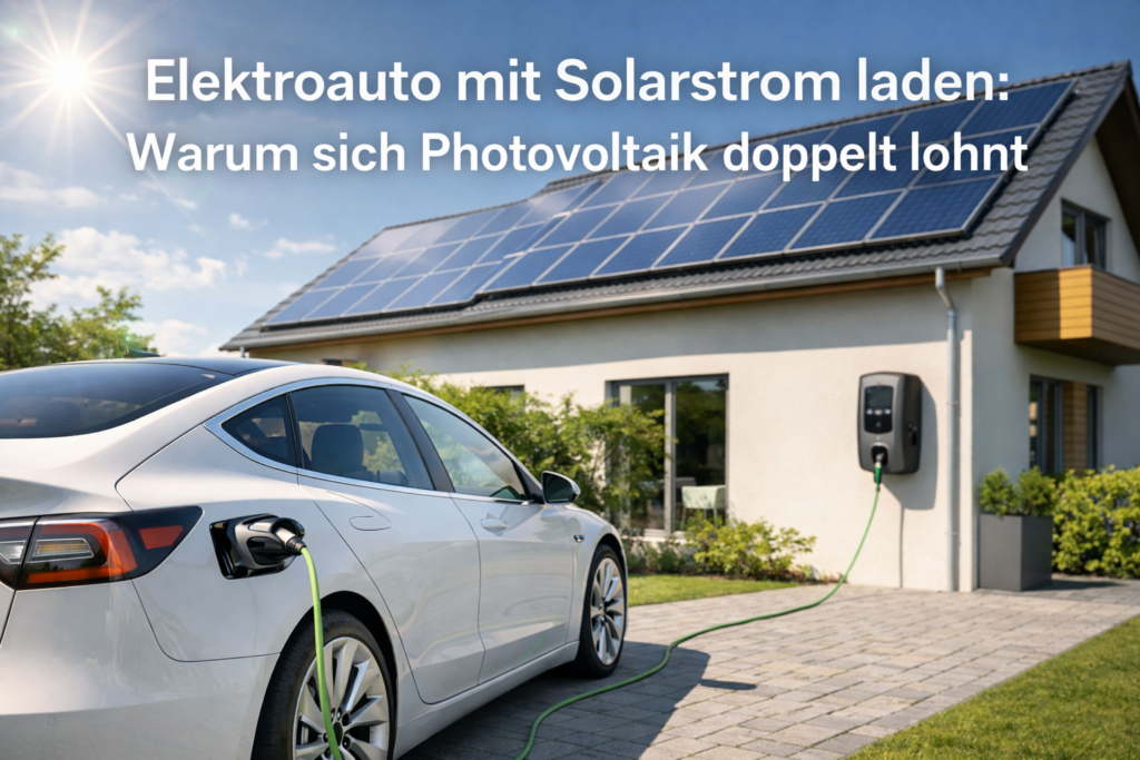 Wenn das Dach das Auto lädt: Mit Solarstrom elektrisch unterwegs