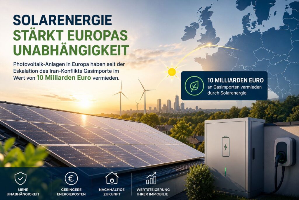 Solarenergie stärkt Europas Unabhängigkeit