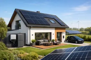 Photovoltaik-Einfamilienhaus-Komplettanlage