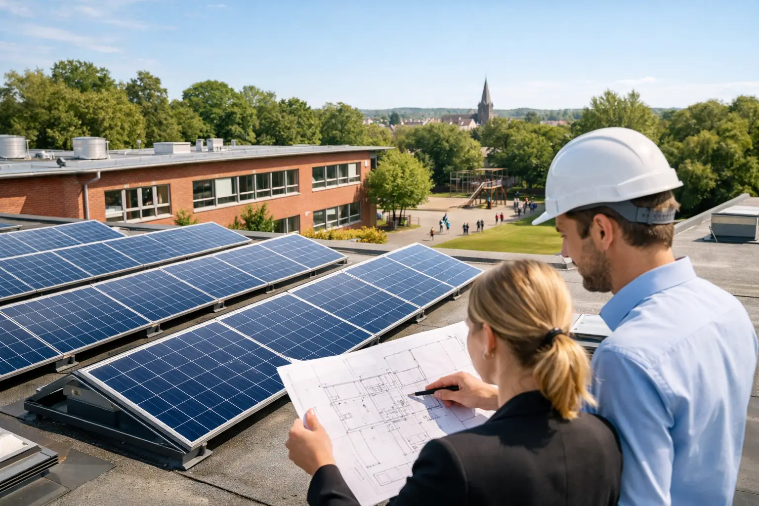 Photovoltaik auf dem Schuldach sinnvoll planen