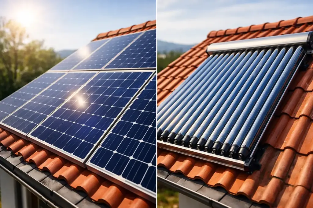 Photovoltaik oder Solarthermie – der Unterschied