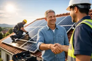Solaranlage vom regionalen Anbieter