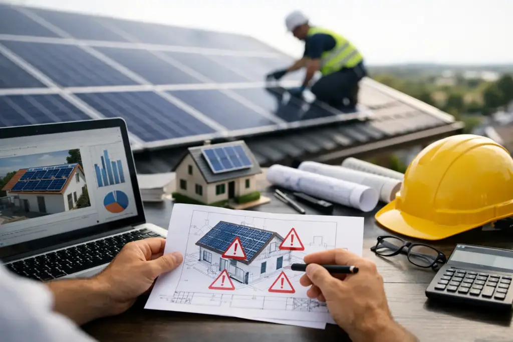 Die wichtigsten Fehler bei der PV-Planung