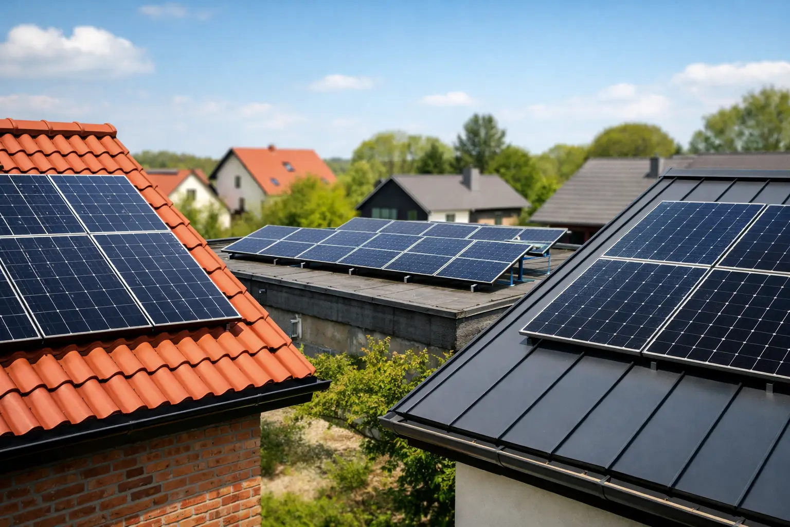 Welche Dächer sind für Photovoltaik geeignet?