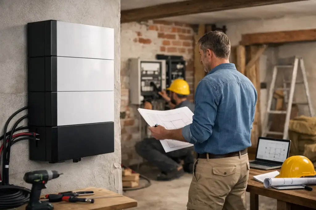 Batteriespeicher im Altbau nachrüsten richtig planen