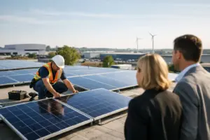 Leitfaden Photovoltaik für Gewerbebetriebe