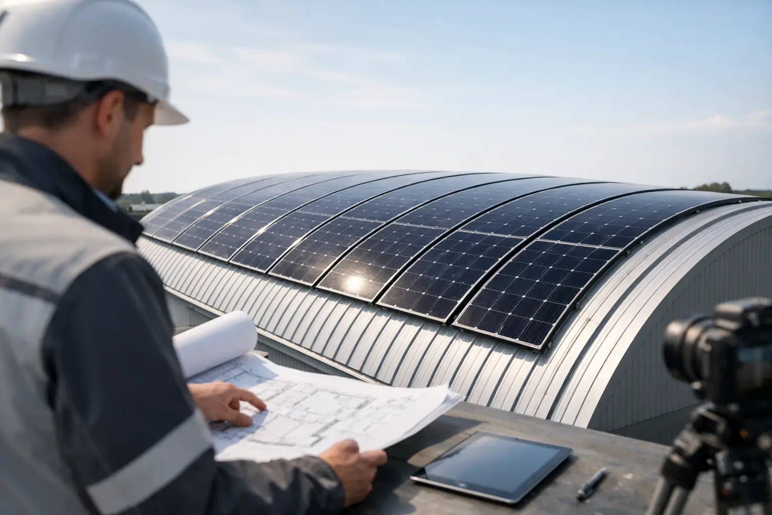 Photovoltaik fürs Tonnendach richtig planen