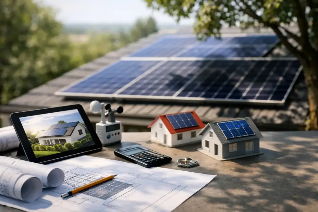 PV-Anlage bei Verschattung planen: So geht’s