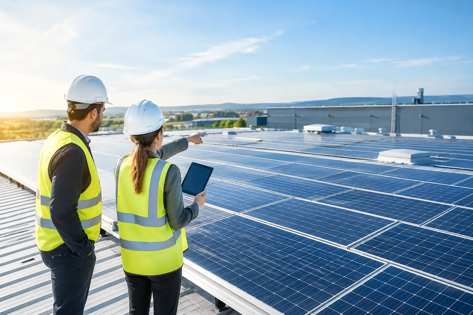 Beispiel PV-Anlage Industriehalle richtig planen