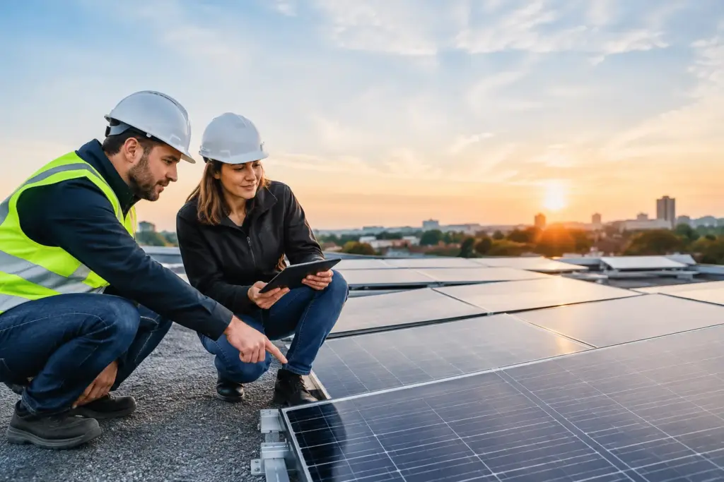Ratgeber Photovoltaik auf Flachdächern richtig planen